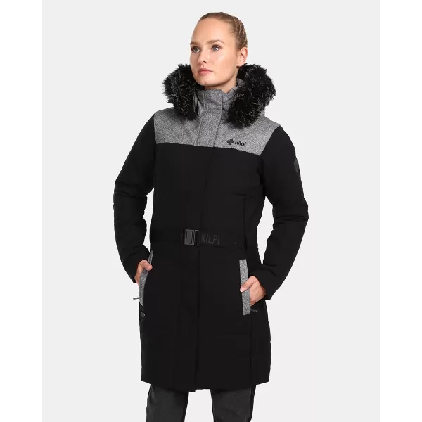  Дамско зимно палто KILPI KETRINA-W UL0129KI ЧЕРЕН 
