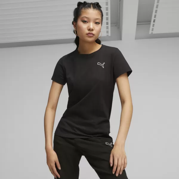  Дамска тениска PUMA BETTER ESSENTIALS TEE 675986-01 ЧЕРЕН 