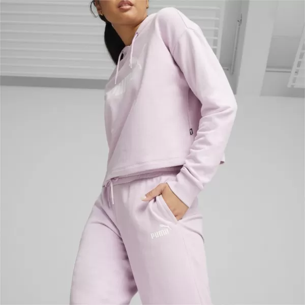  Дамски панталон PUMA ESS+ SMALL LOGO HW PANTS TR 678744-60 ЛИЛАВО 