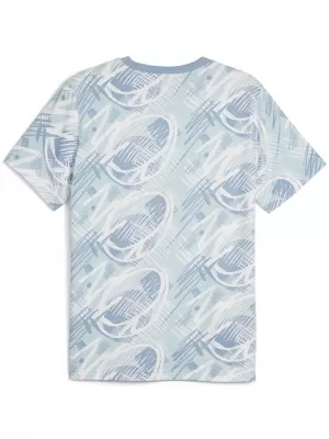 Мъжка тениска PUMA POWER AOP TEE 678938-20 СИНЬО