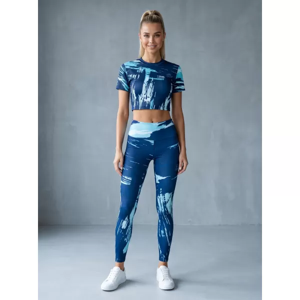  Дамски дълъг премиум клин ALTISPORT VOJ/ALW010LEG01 КРАЛСКО СИНЬО 