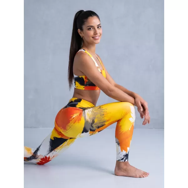  Дамски дълъг премиум клин ALTISPORT VOJ/ALW019LEG01 ОРАНЖЕВО 