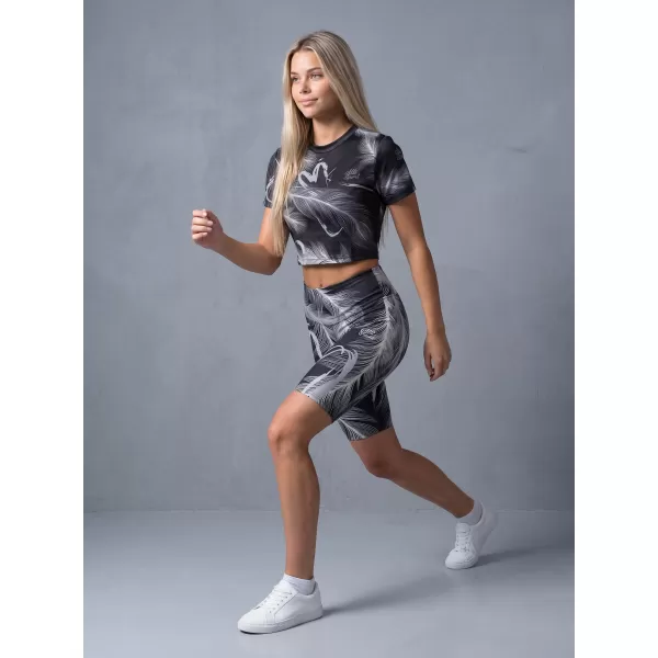  Дамски клин над коляното premium ALTISPORT VOJ/ALW001LEG02 ЧЕРЕН/СИВ 
