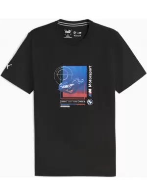 Мъжка тениска PUMA BMW MMS CAR GRAPHIC TEE 2 624158-01 ЧЕРЕН