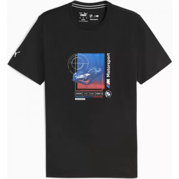  Мъжка тениска PUMA BMW MMS CAR GRAPHIC TEE 2 624158-01 ЧЕРЕН 