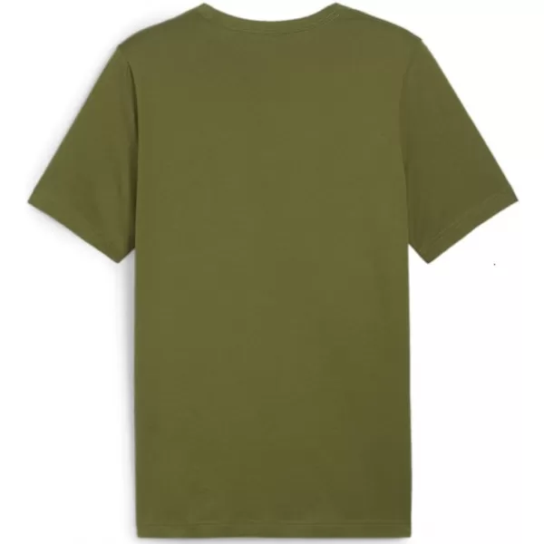  Мъжка тениска PUMA ESS+ 2 COL LOGO TEE 586759-35 ЗЕЛЕНО 