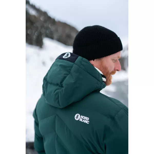  Мъжко зимно яке NORDBLANC BRILLIANCY NBWJM7926 ТЪМНО ЗЕЛЕНО 