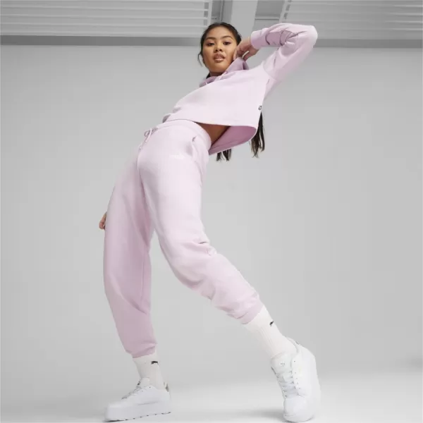  Дамски панталон PUMA ESS+ SMALL LOGO HW PANTS TR 678744-60 ЛИЛАВО 
