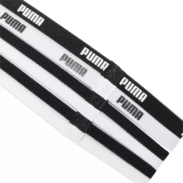  Дамска лента за глава PUMA AT SPORTBANDS (6PCS) 053452-09 ЧЕРЕН 