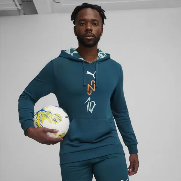  Мъжки суичър PUMA NJR CREATIVITY LOGO HOODY 658955-13 СИНЬО 