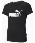 Тениска за момиче PUMA ESS LOGO TEE 587029-01 ЧЕРЕН