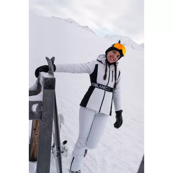  Дамско яке за ски софтшел NORDBLANC APRES-SKI NBWJL7928 БЯЛО 