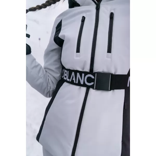  Дамско яке за ски софтшел NORDBLANC APRES-SKI NBWJL7928 БЯЛО 