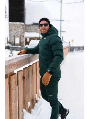 Мъжко зимно яке NORDBLANC BRILLIANCY NBWJM7926 ТЪМНО ЗЕЛЕНО