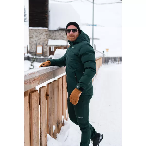  Мъжко зимно яке NORDBLANC BRILLIANCY NBWJM7926 ТЪМНО ЗЕЛЕНО 