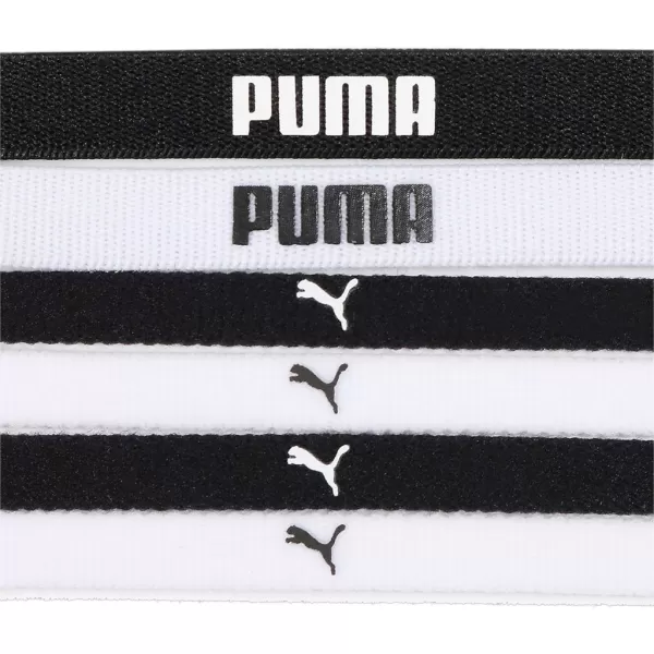 Дамска лента за глава PUMA AT SPORTBANDS (6PCS) 053452-09 ЧЕРЕН 