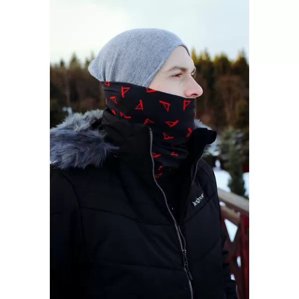  Краватче ALTISPORT VOJ/ALU013NAK01 ЧЕРНО И ЧЕРВЕНО 