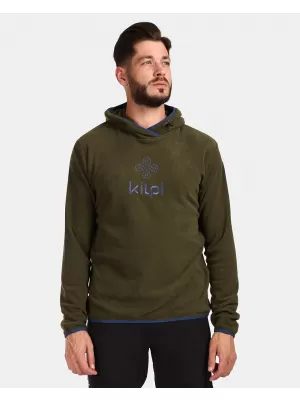 Мъжки поларен суичър KILPI FLOND-M UM0213KI ЗЕЛЕНО