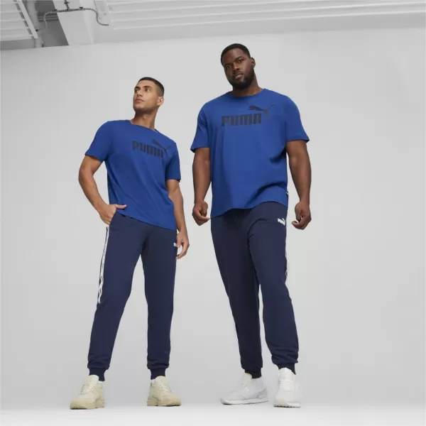  Мъжка тениска PUMA ESS LOGO TEE 586667-59 СИНЬО 