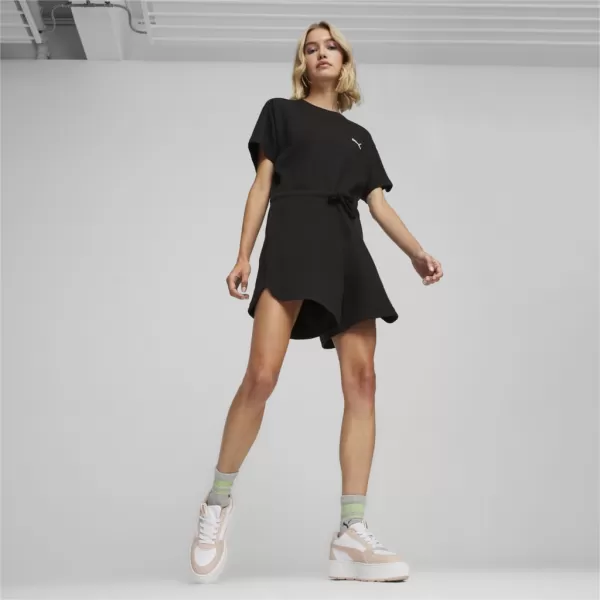  Дамски гащеризон PUMA HER SHORT JUMPSUIT 677891-01 ЧЕРЕН 