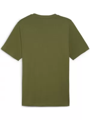 Мъжка тениска PUMA ESS+ 2 COL SMALL LOGO TEE 674470-33 ЗЕЛЕНО