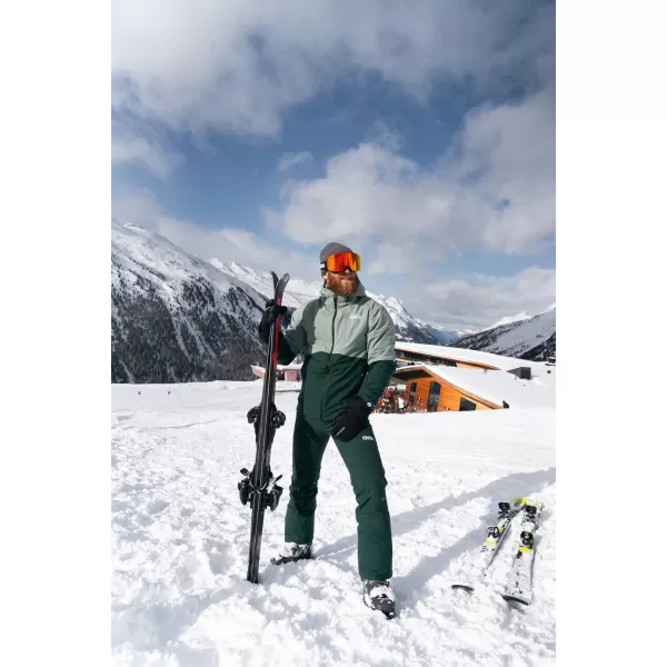 Мъжки ски панталони NORDBLANC ONWARD NBWP7936 ТЪМНО ЗЕЛЕНО 
