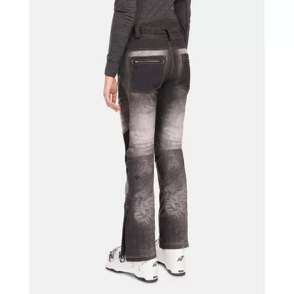  Дамски софтшел ски панталон KILPI JEANSO-W UL0409KI ЧЕРЕН 