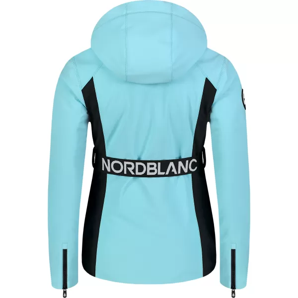  Дамско яке за ски софтшел NORDBLANC APRES-SKI NBWJL7928 СВЕТЛО СИНЬО 