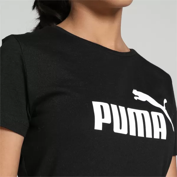  Тениска за момиче PUMA ESS LOGO TEE 587029-01 ЧЕРЕН 