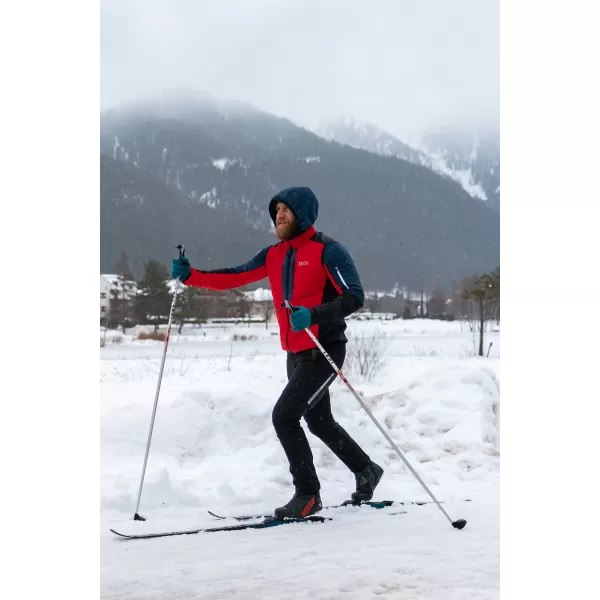  Мъжки изолиран софтшел панталон NORDBLANC SETOF NBWPM7987 ЧЕРЕН 