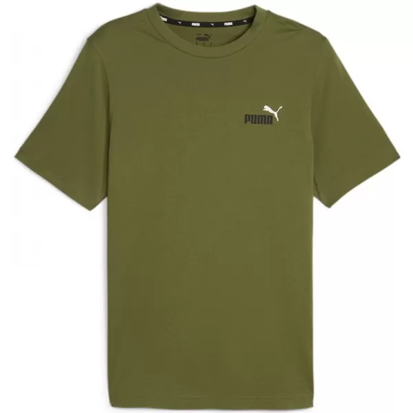  Мъжка тениска PUMA ESS+ 2 COL SMALL LOGO TEE 674470-33 ЗЕЛЕНО 