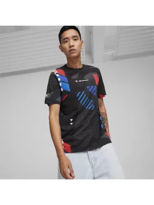 Мъжка тениска PUMA BMW MMS AOP TEE 624153-01 ЧЕРЕН