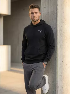 Мъжки суичър PUMA BETTER ESSENTIALS HOODIE 675978-01 ЧЕРЕН