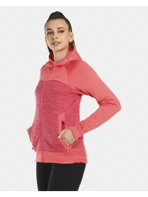 Дамски спортен суичър KILPI LAYANA-W UL0202KI РОЗОВО