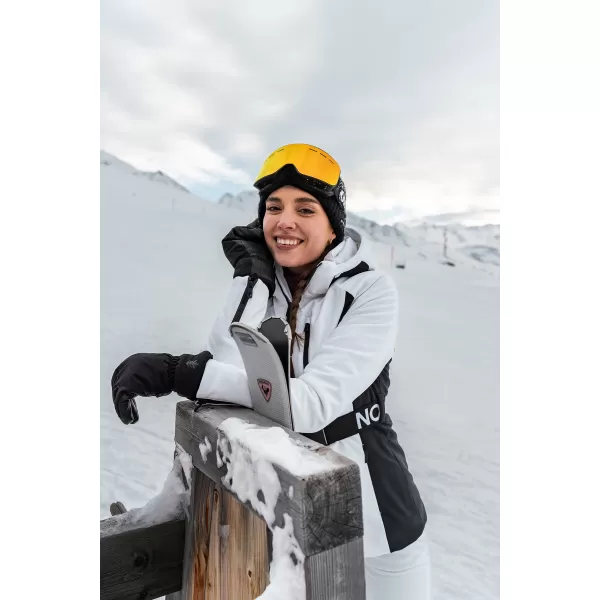  Дамско яке за ски софтшел NORDBLANC APRES-SKI NBWJL7928 БЯЛО 