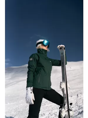 Дамско ски яке NORDBLANC ZENITH NBWJL7929 ТЪМНО ЗЕЛЕНО