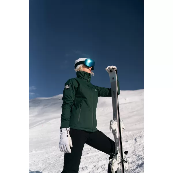  Дамско ски яке NORDBLANC ZENITH NBWJL7929 ТЪМНО ЗЕЛЕНО 