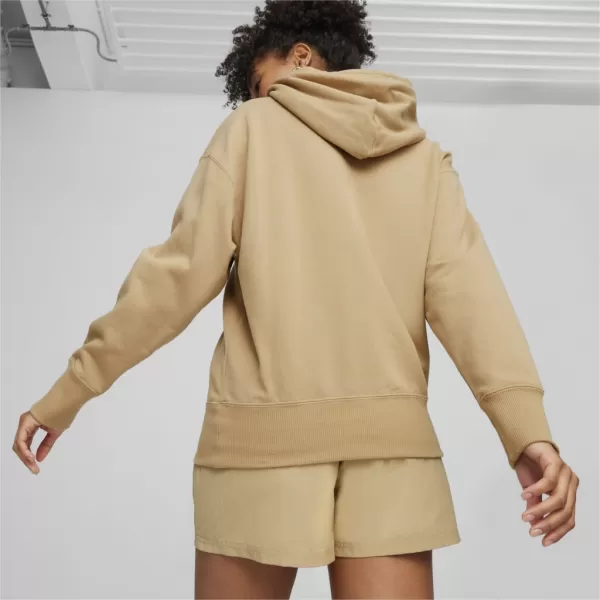  Дамски суичър PUMA BETTER RELAXED HOODIE 624227-83 БЕЖОВО 