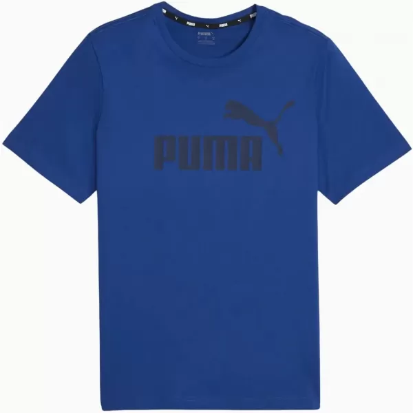  Мъжка тениска PUMA ESS LOGO TEE 586667-59 СИНЬО 