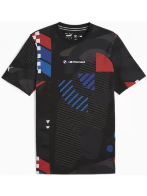 Мъжка тениска PUMA BMW MMS AOP TEE 624153-01 ЧЕРЕН
