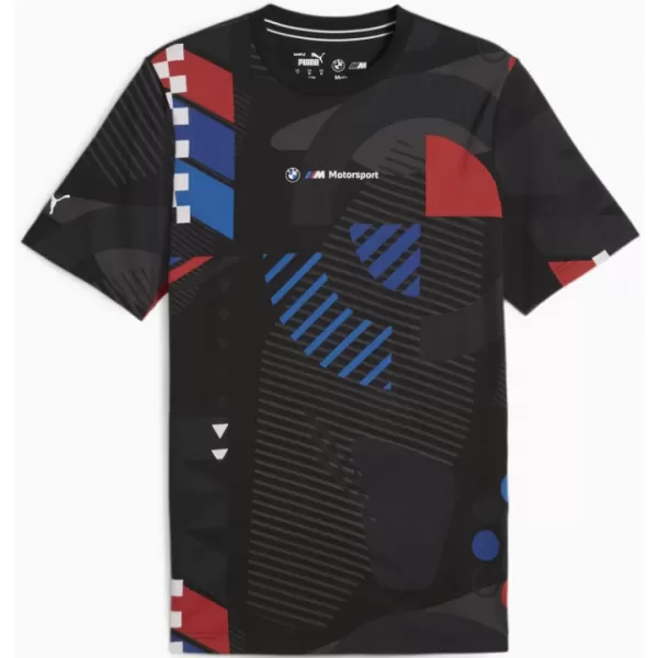  Мъжка тениска PUMA BMW MMS AOP TEE 624153-01 ЧЕРЕН 
