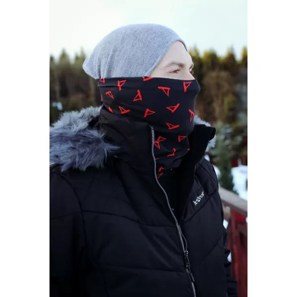  Краватче ALTISPORT VOJ/ALU013NAK01 ЧЕРНО И ЧЕРВЕНО 