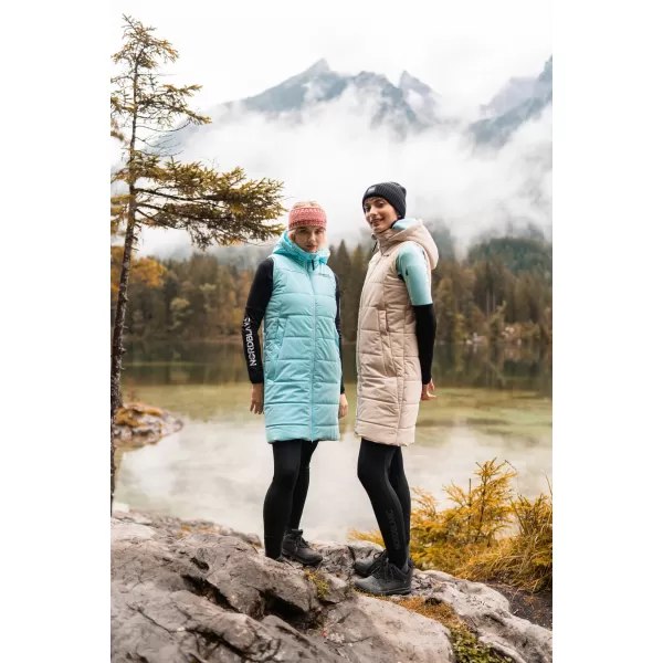  Дамска зимна жилетка NORDBLANC SWEET NBWJL7946 СВЕТЛО СИНЬО 