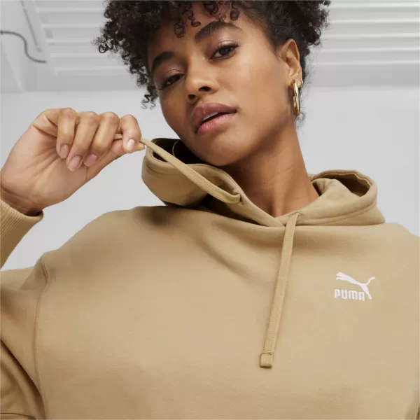  Дамски суичър PUMA BETTER RELAXED HOODIE 624227-83 БЕЖОВО 