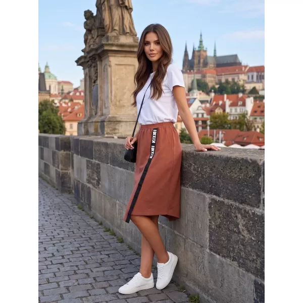  Дамска пола KIXMI SIBILA КАФЯВО 
