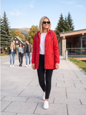 Дамско палто ALTISPORT CHELSIE ЧЕРВЕНО