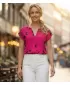 Дамска блуза ALTISPORT CAITY РОЗОВО