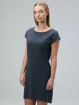 Рокля LOAP AUDANA CLW2436 ТЪМНО СИНЬО