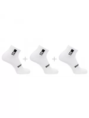 Чорапи SALOMON EVERYDAY ANKLE 3-PACK LC2086500 БЯЛ/БЯЛ/БЯЛ