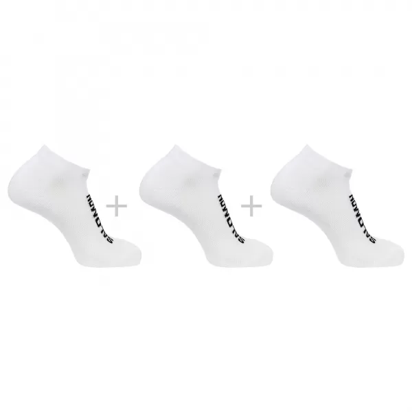  Чорапи SALOMON EVERYDAY LOW 3-PACK LC2086900 БЯЛ/БЯЛ/БЯЛ 